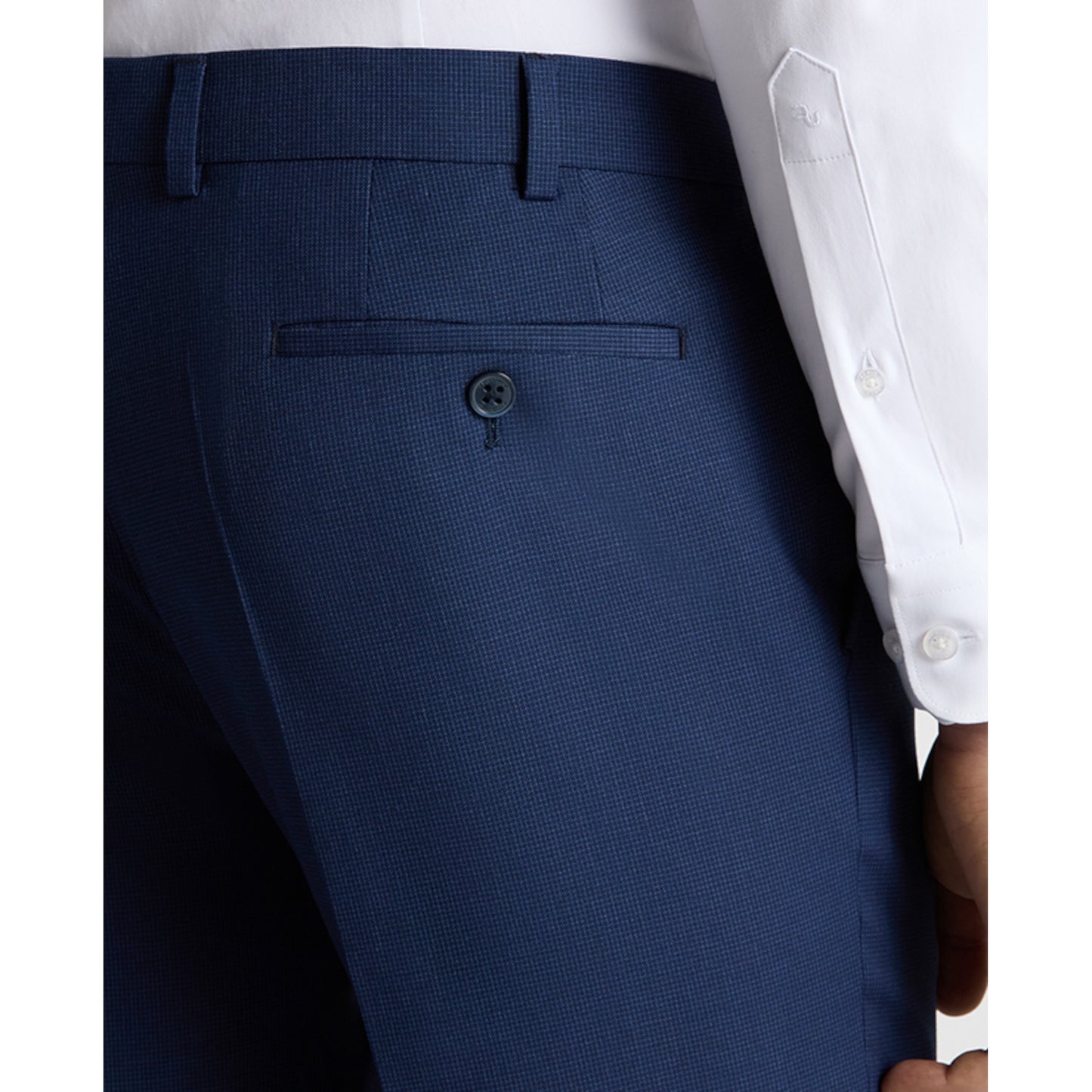 Remus Uomo 72710 28 Blue Slim Suit Trouser