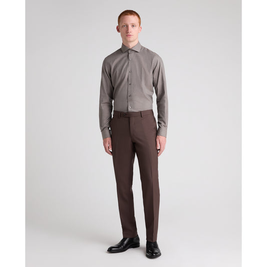 Remus Uomo 72741 47 Brown/Grey Trouser Tapered