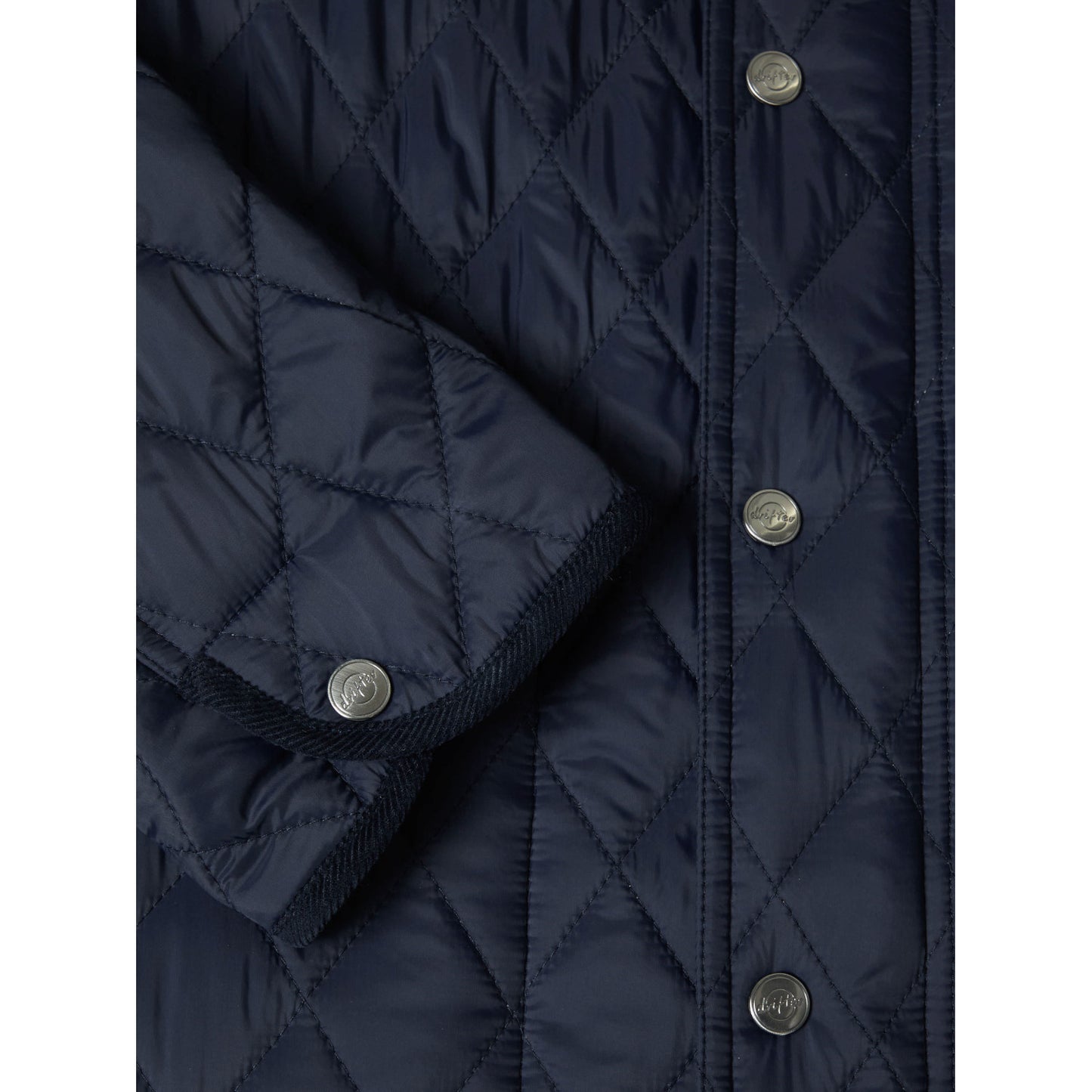 Drifter 80669 78 Navy Calder Quilted Jacket