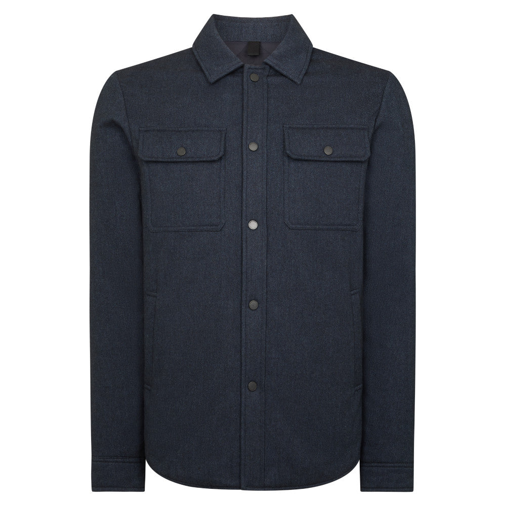 Remus Uomo 80708 28 Slate Blue Brayden Shirt Jacket