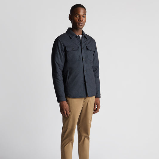 Remus Uomo 80708 28 Slate Blue Brayden Shirt Jacket