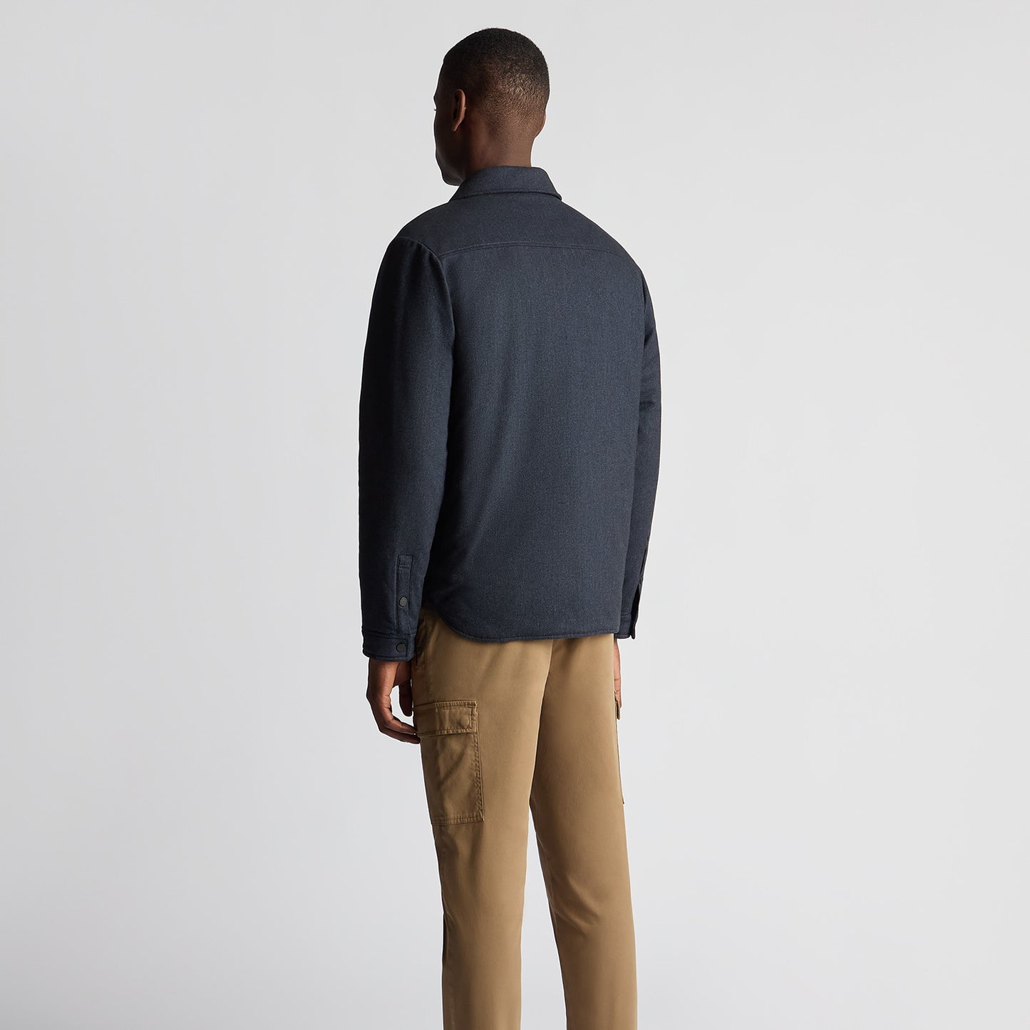 Remus Uomo 80708 28 Slate Blue Brayden Shirt Jacket
