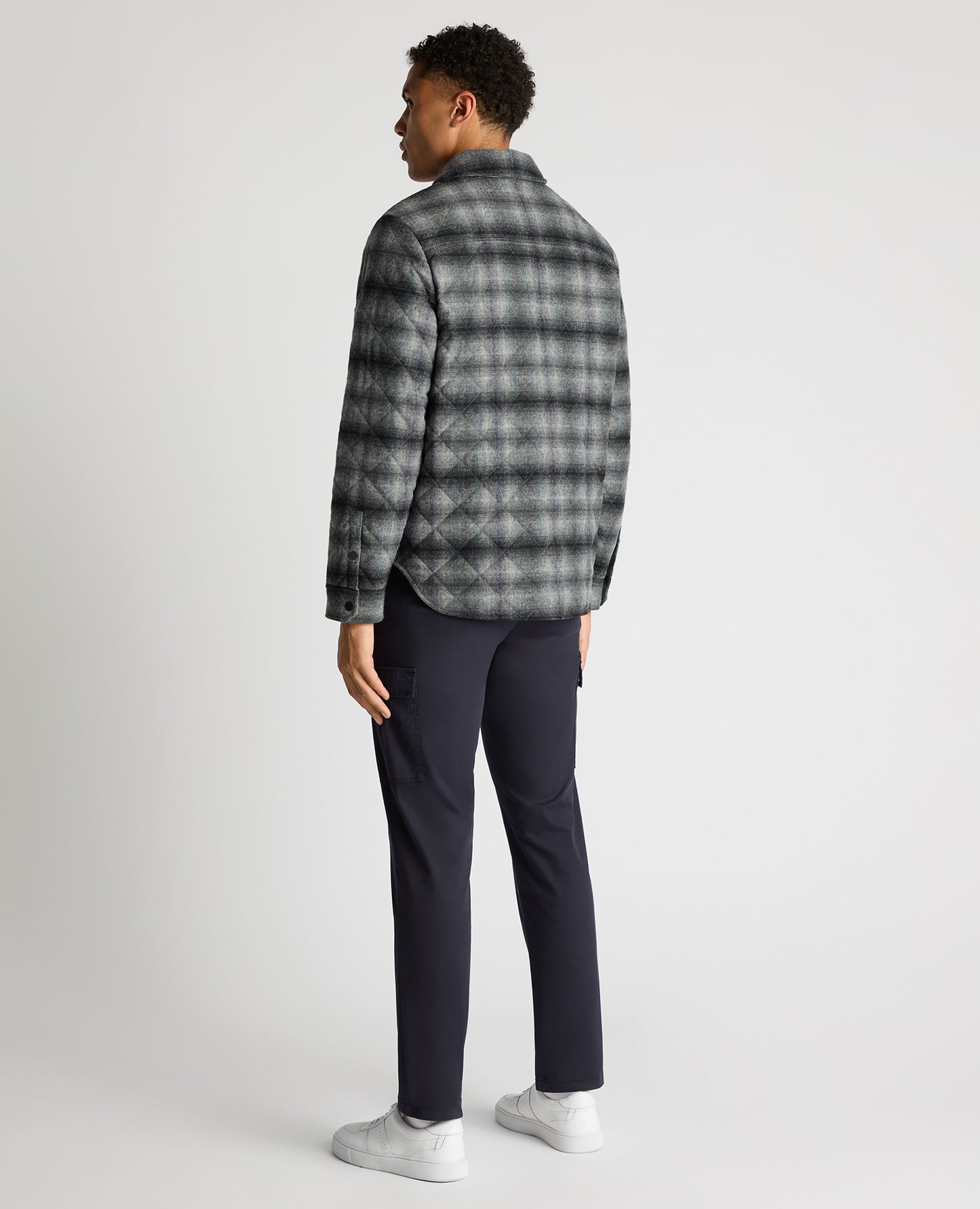 Remus Uomo 80709 78 Navy Griffin Quilted Jacket
