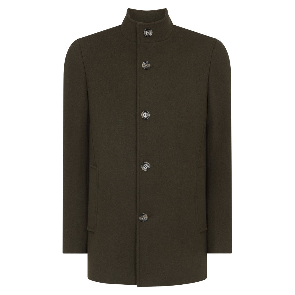 Remus Uomo 90374 37 Dark Lovat Jonah Overcoat