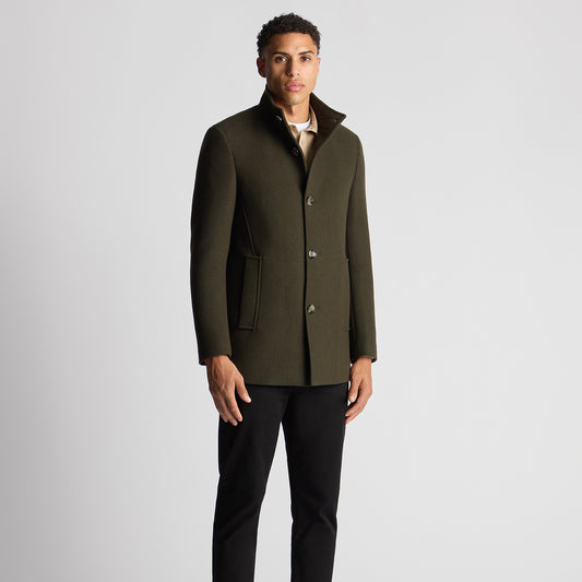 Remus Uomo 90374 37 Dark Lovat Jonah Overcoat