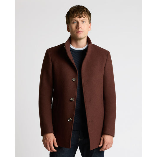 Remus Uomo 90374 68 Wine Jonah Overcoat