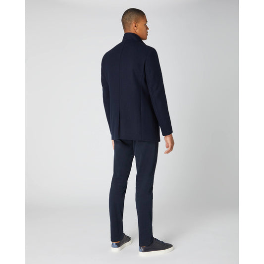 Remus Uomo 90374 79 Navy Jonah Overcoat