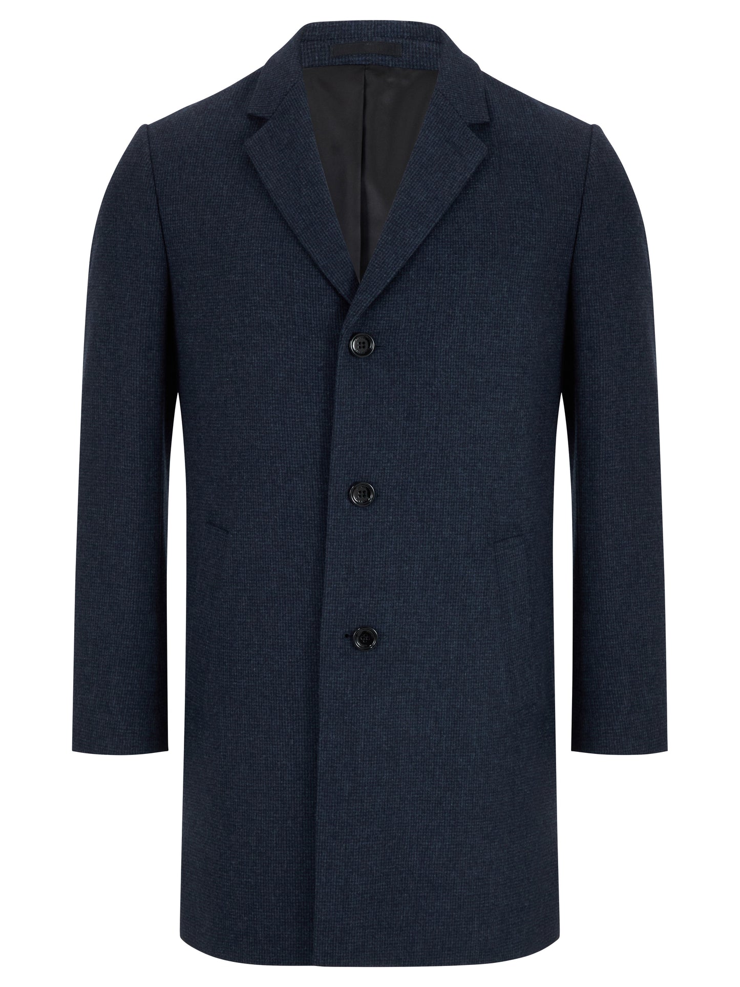 Daniel Grahame 90461 28 Slate Blue Osbourne Overcoat