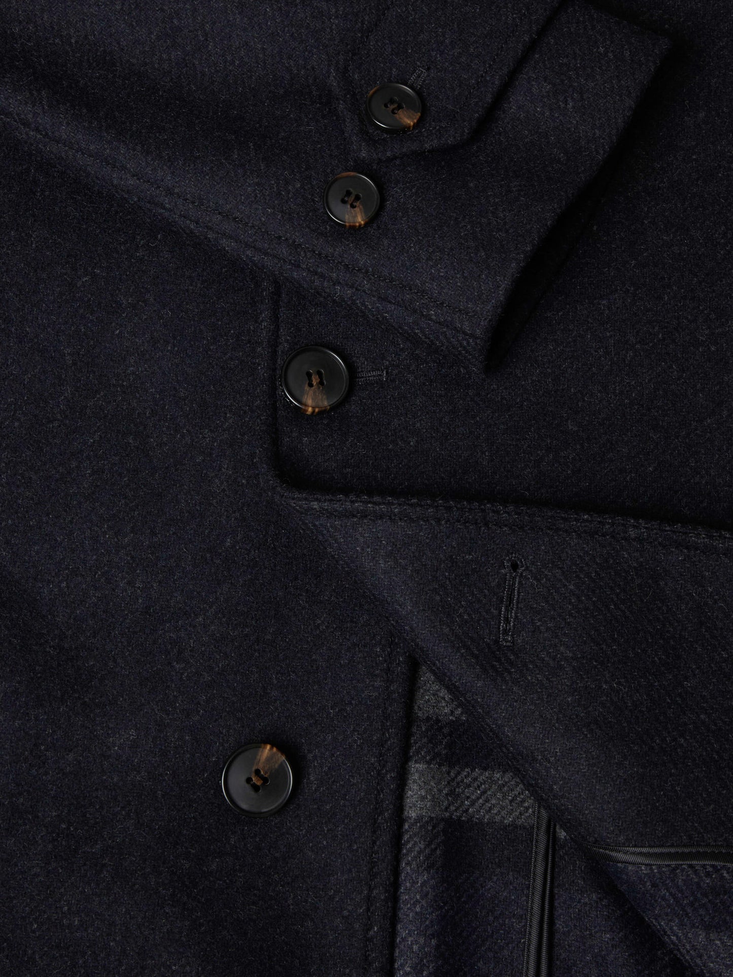 Douglas 90556 79 Navy Edwards Overcoat