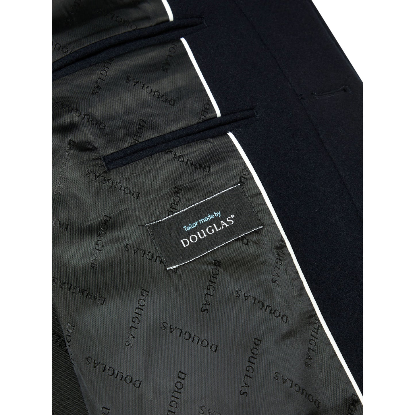 Douglas 90558 79 Navy Hetton Overcoat