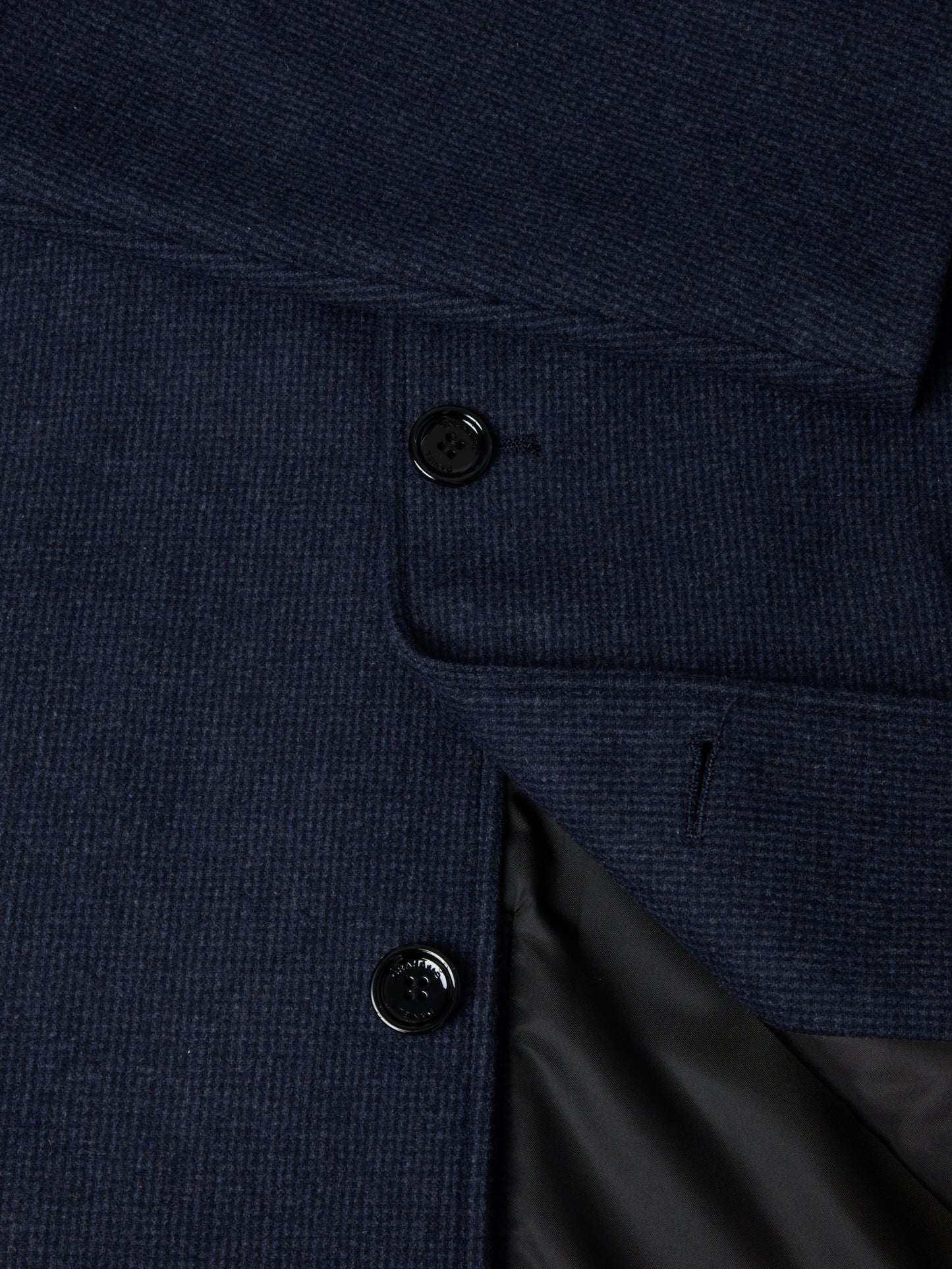 Daniel Grahame 90604 28 Slate Blue Bales Overcoat