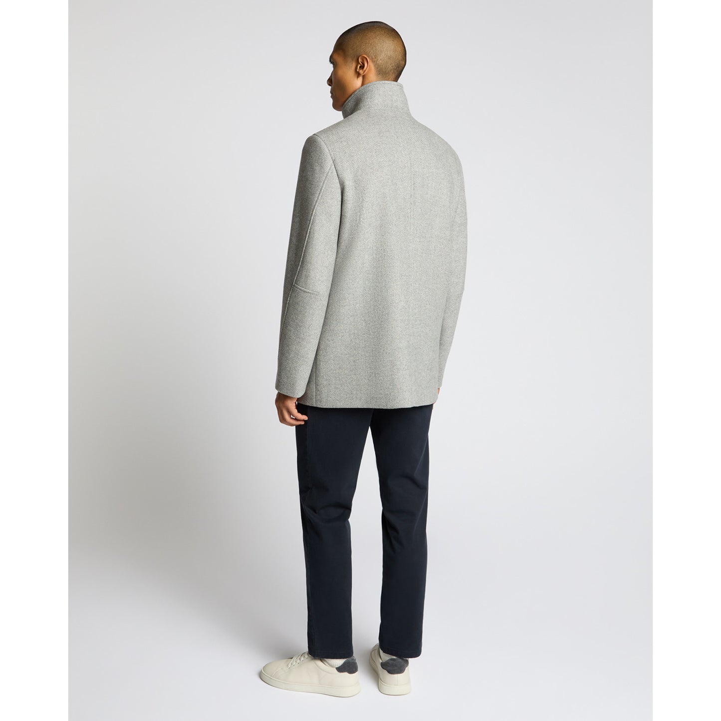 Remus Uomo 90711 04 Grey Jacob Overcoat