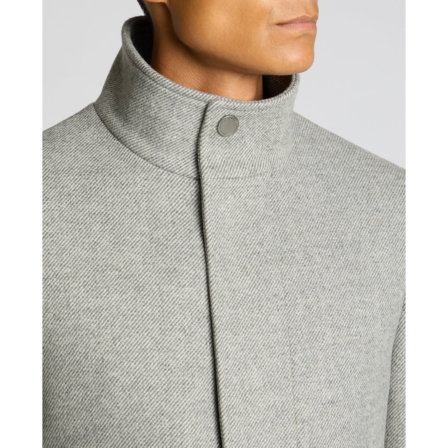 Remus Uomo 90711 04 Grey Jacob Overcoat