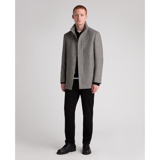 Remus Uomo 90711 06 Dark Grey Jacob Overcoat