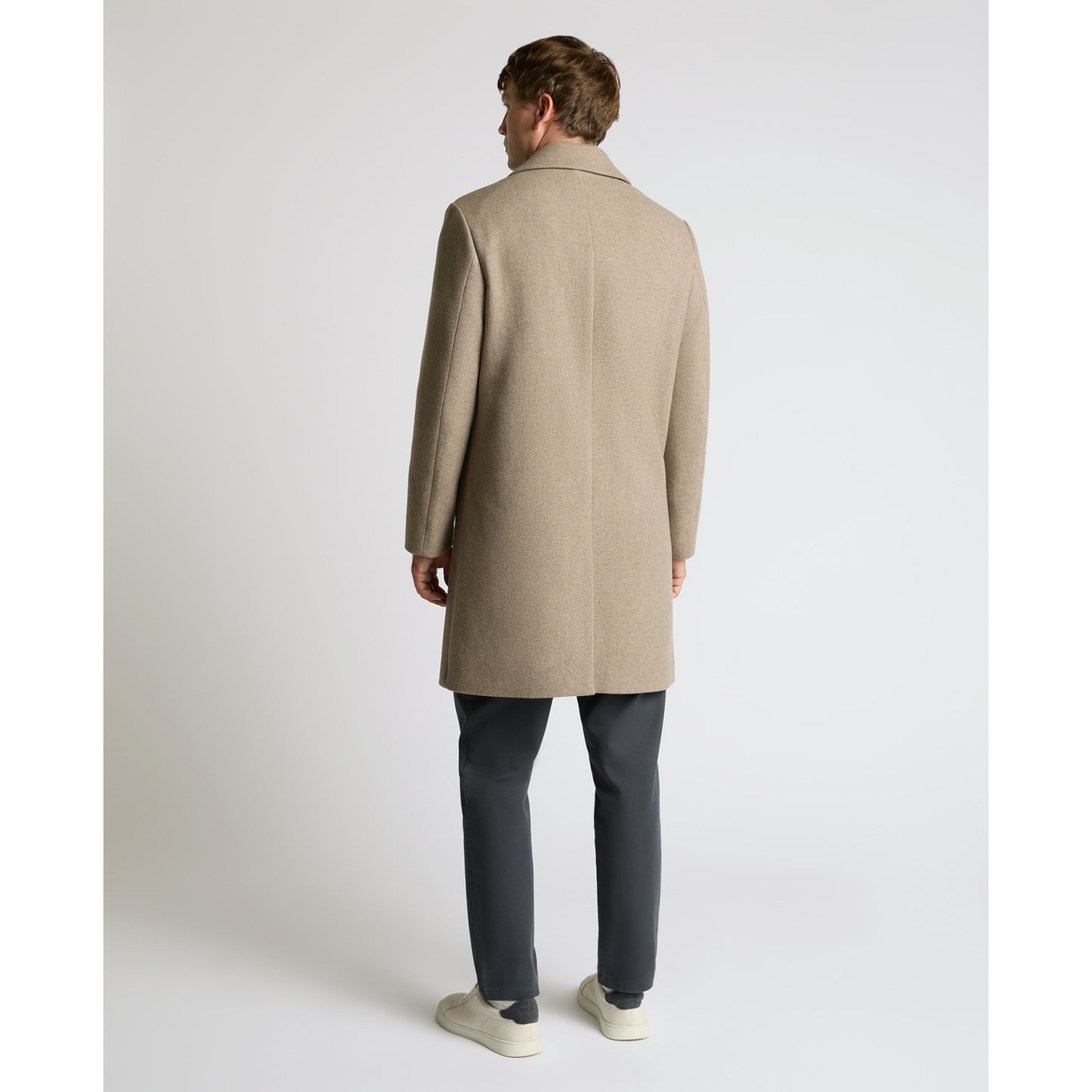 Remus Uomo 90712 96 Fawn Dylan Overcoat