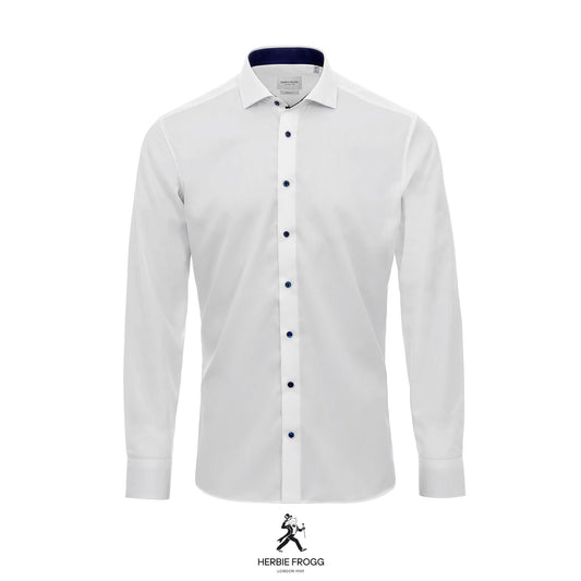 Herbie Frogg 52153 White Slim Fit
