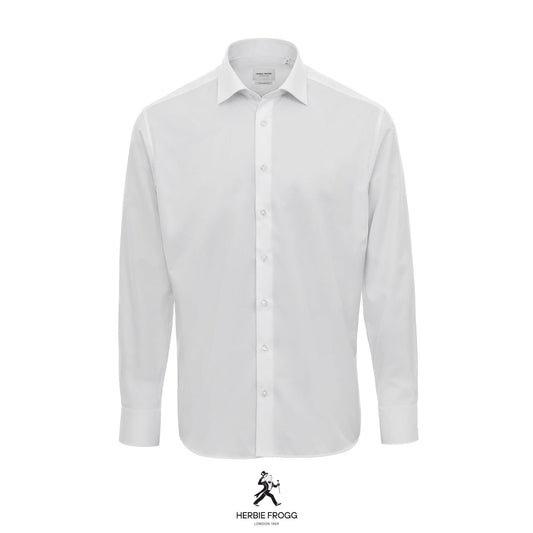 Herbie Frogg 52158 Plain White Modern Fit Shirt
