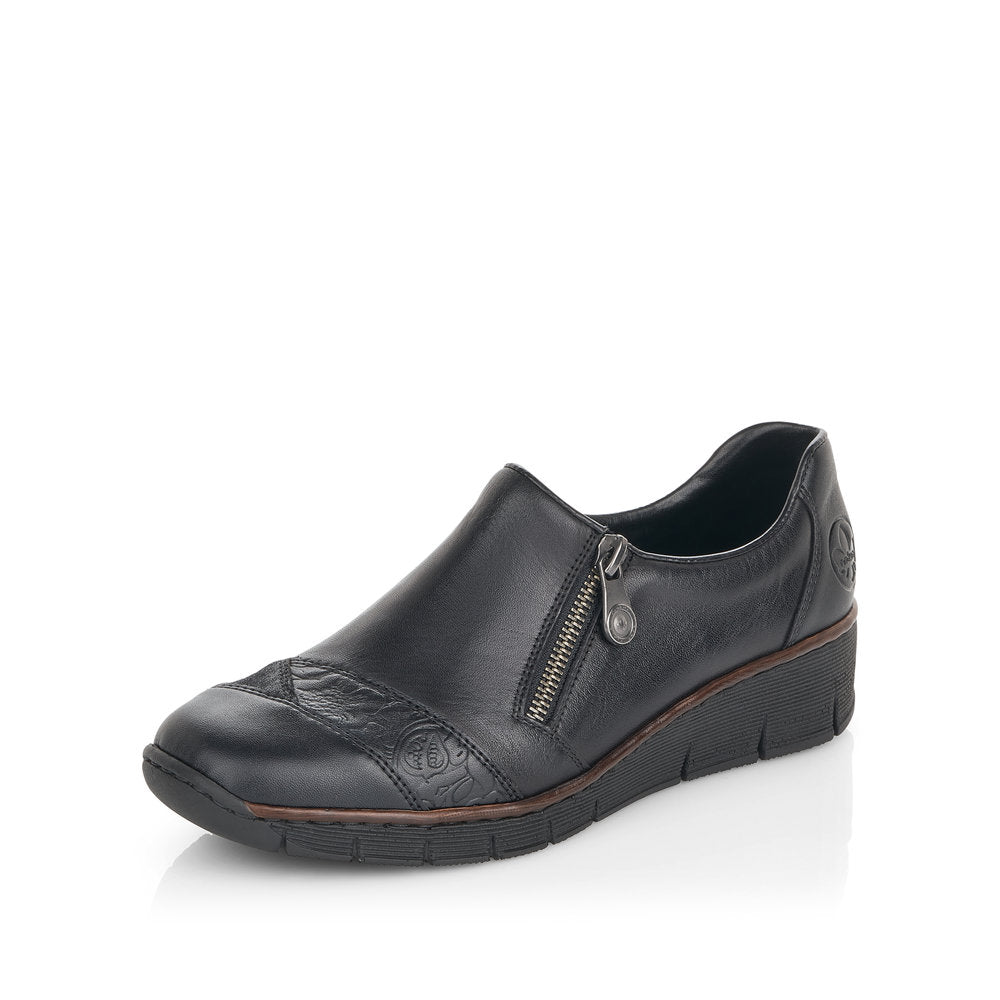 Rieker 53761-00 Doris Black/Black/Black Casual Shoes