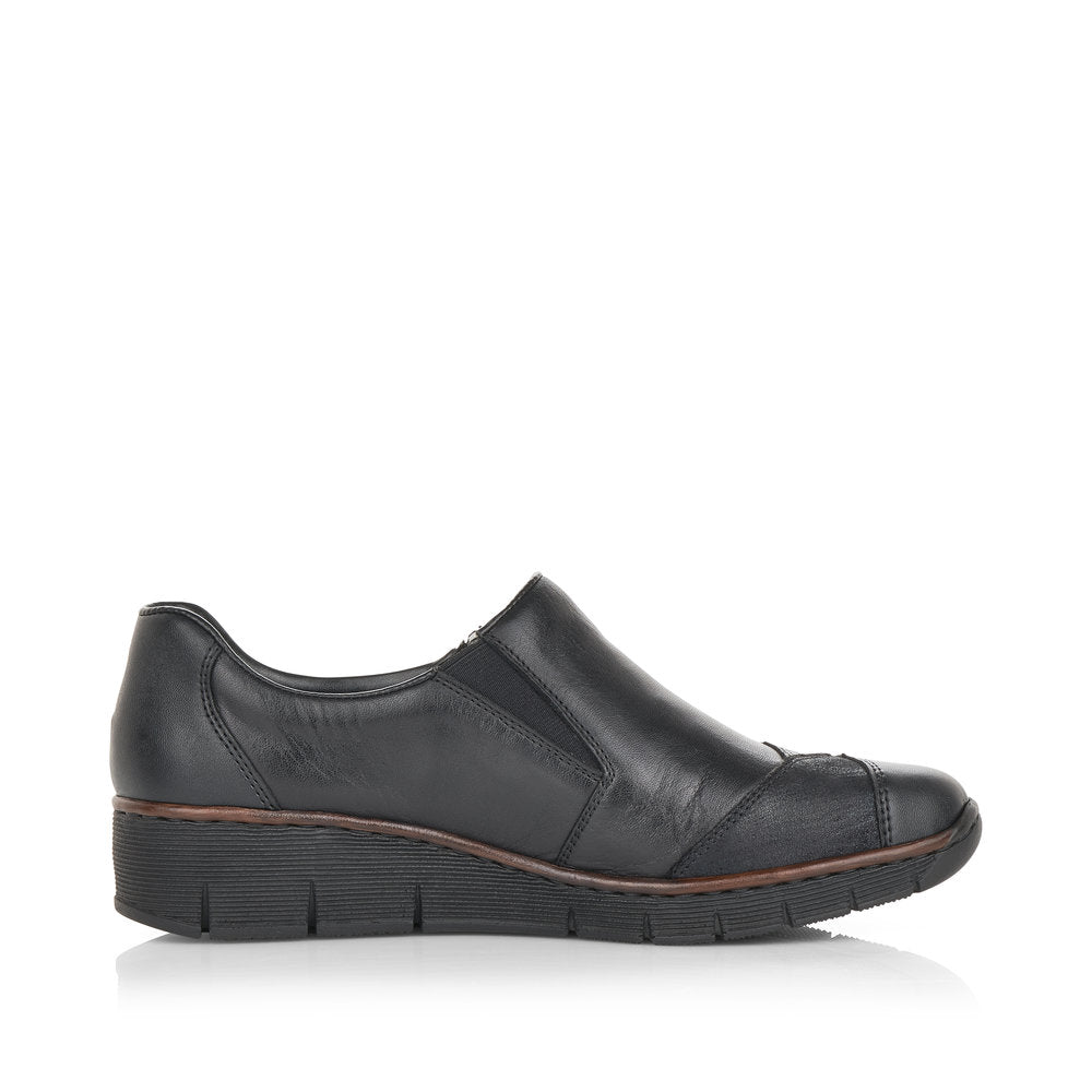 Rieker 53761-00 Doris Black/Black/Black Casual Shoes