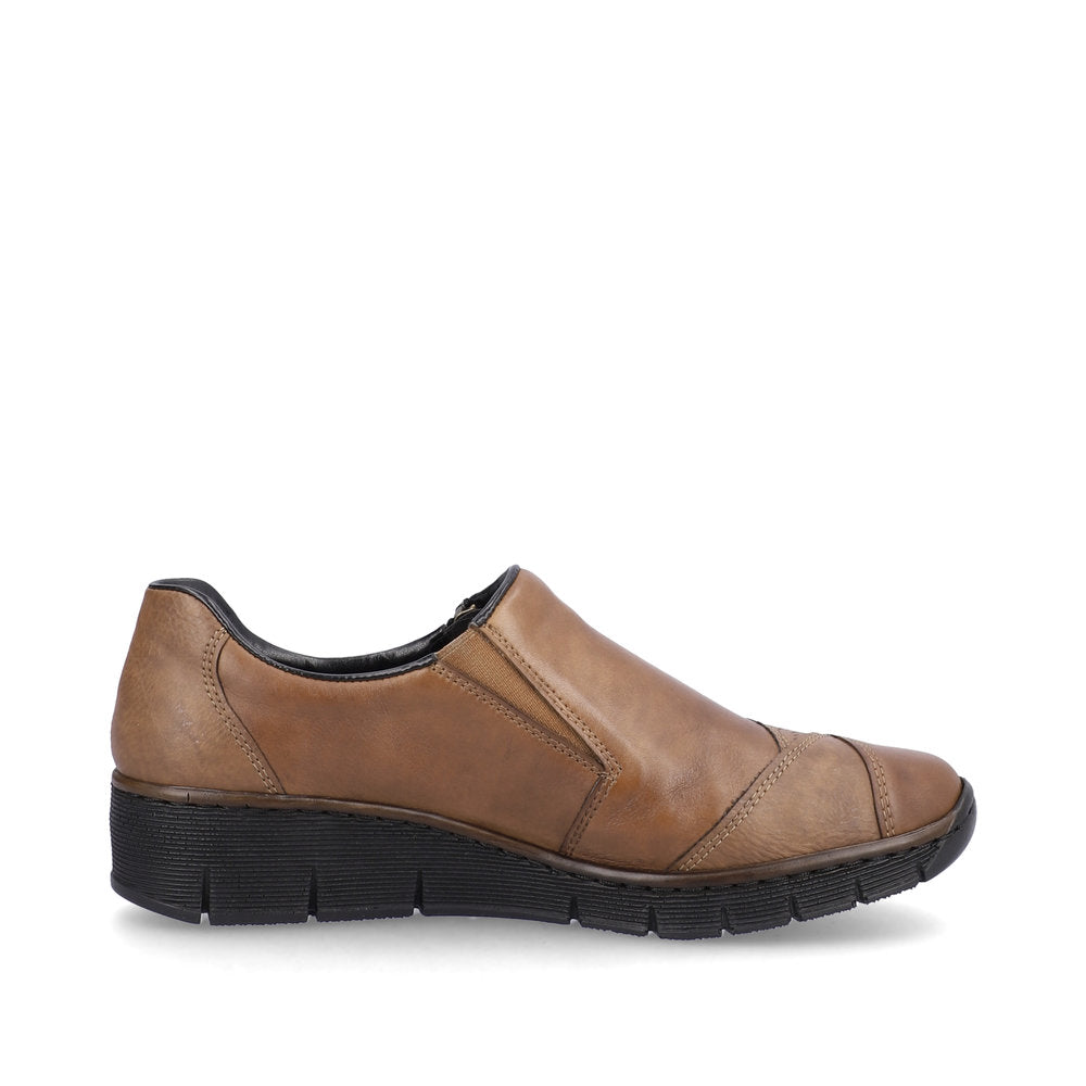 Rieker 53761-24 Doris Nutmeg/Chestnut Casual Shoes