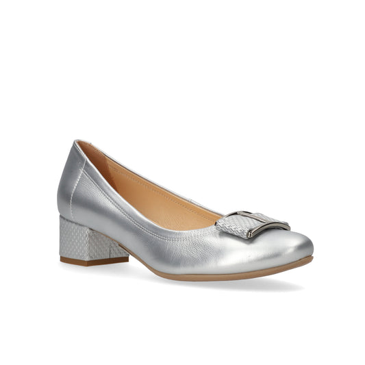 Bioeco By Arka 05632-2439+2763+1661 Silver Dress Shoes