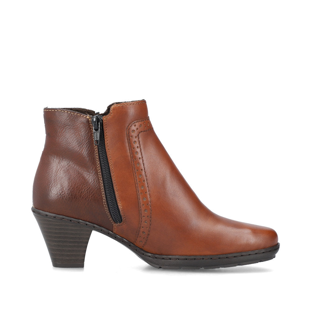 Rieker 57186-24 Addison Nutmeg/Brandy/Venison Boots