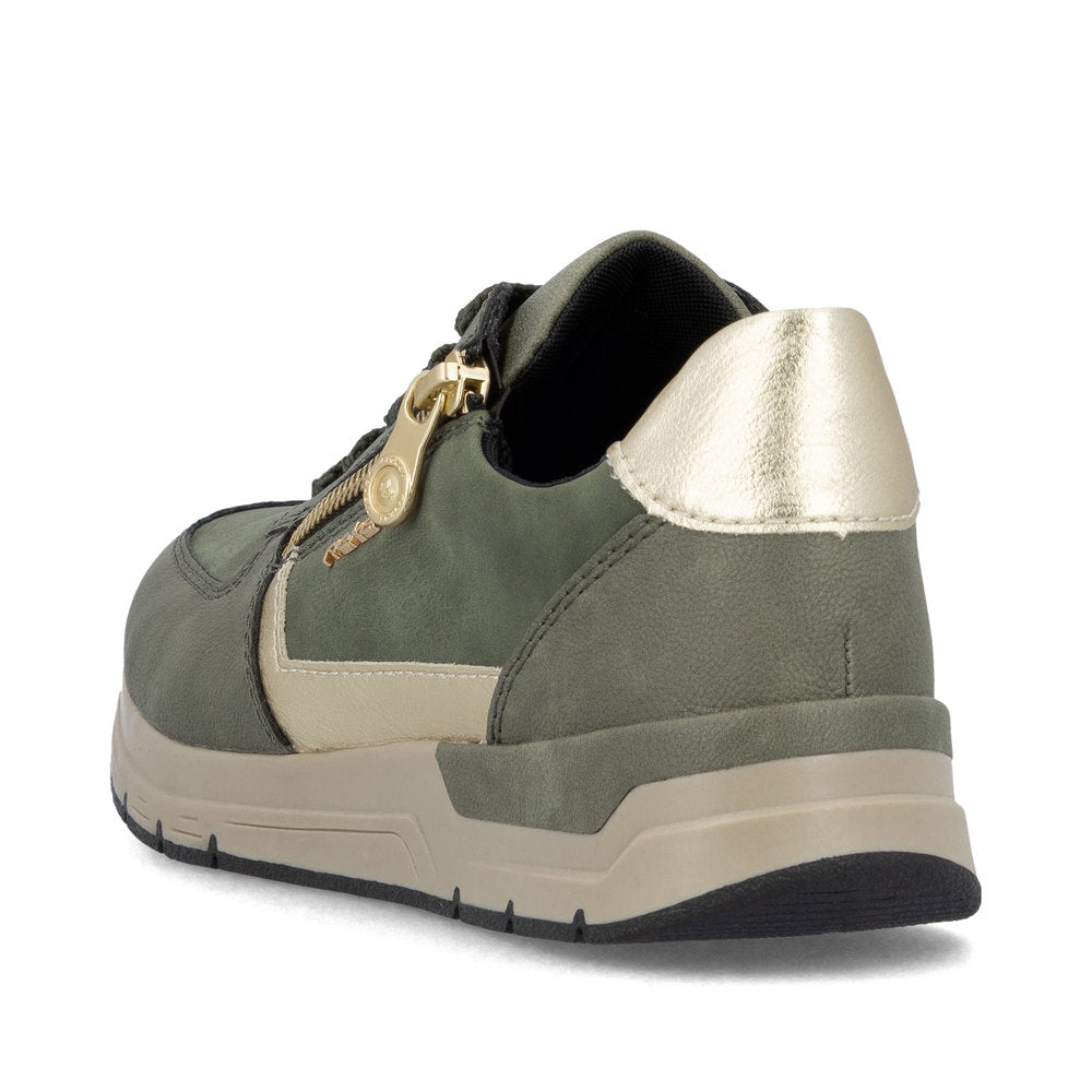 Rieker 58902-54 Green Trainers