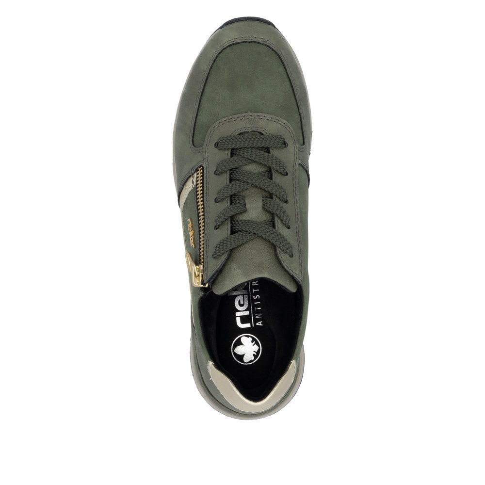 Rieker 58902-54 Green Trainers
