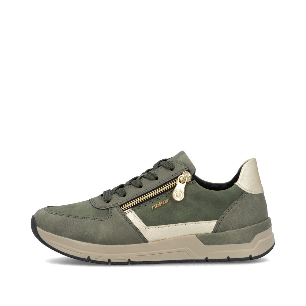 Rieker 58902-54 Green Trainers