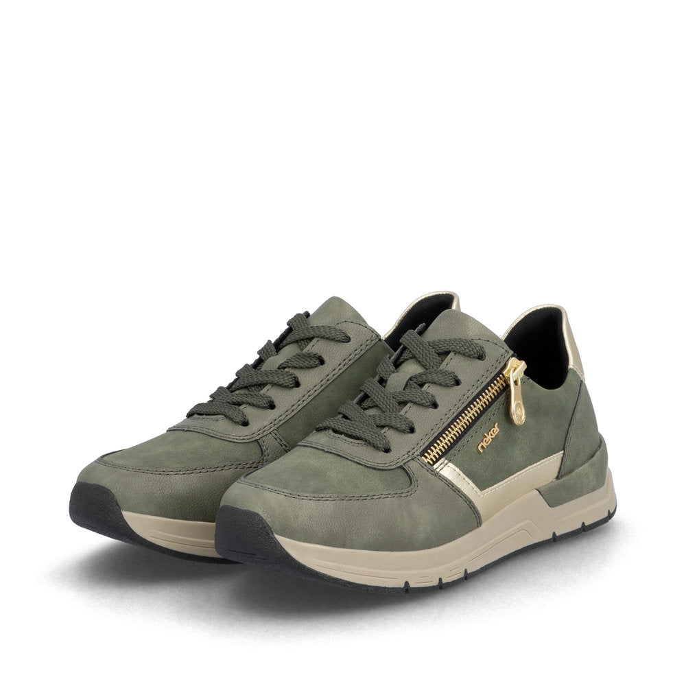 Rieker 58902-54 Green Trainers