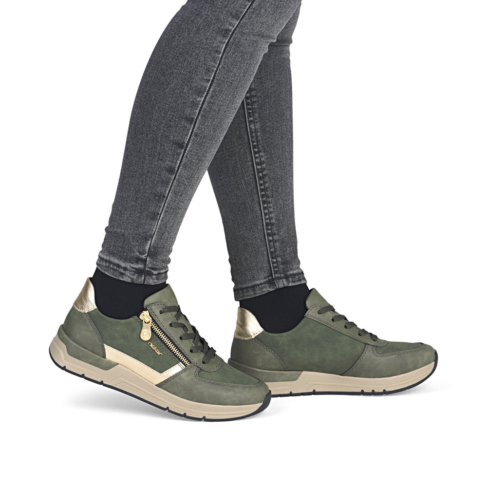 Rieker 58902-54 Green Trainers