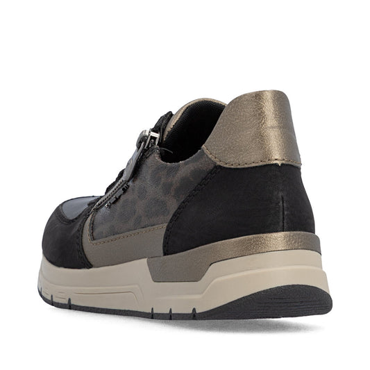 Rieker 58902-91 Black Combination Casual Shoes