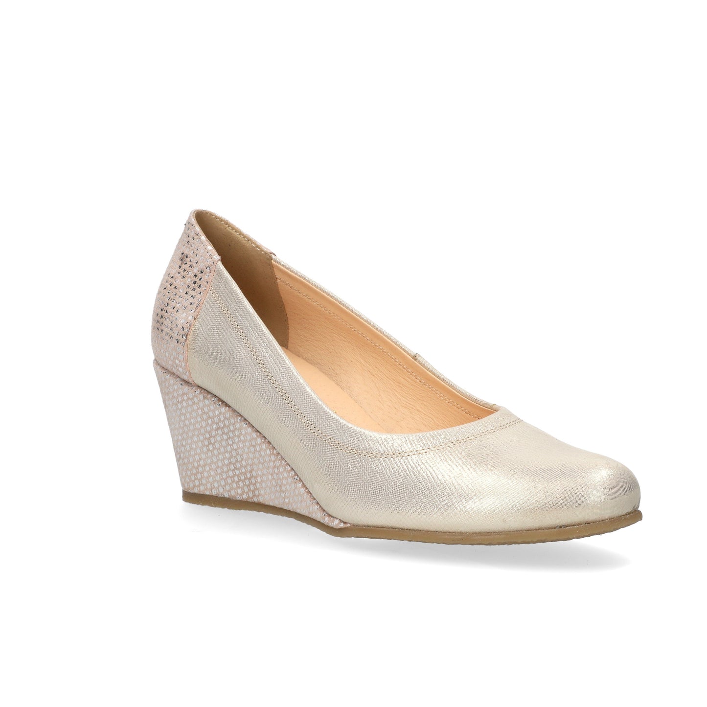 Bioeco By Arka 05899-1097+1733 Gold Casual Shoes