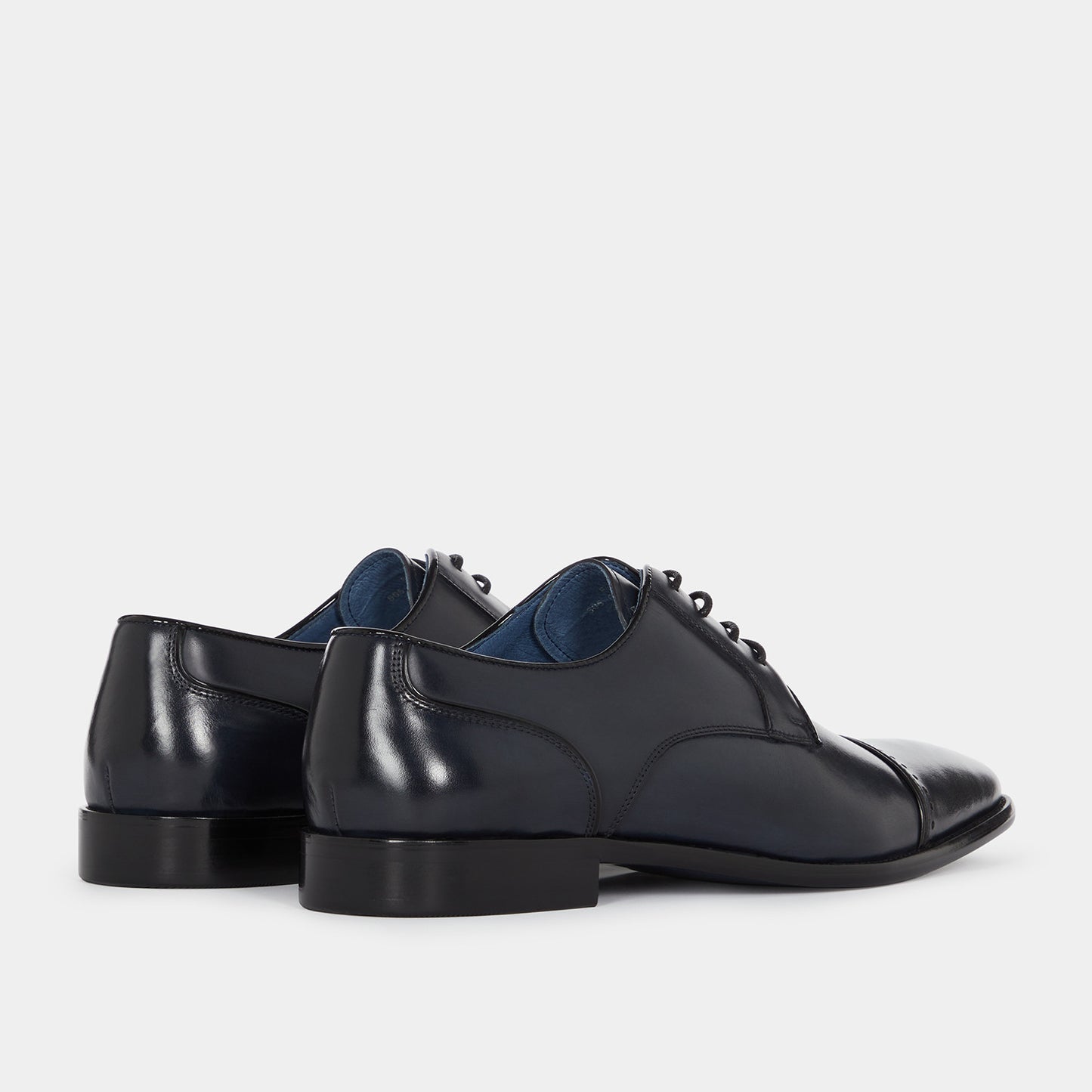 Remus Uomo Bonuci 02188 Navy Leather Derby Shoes