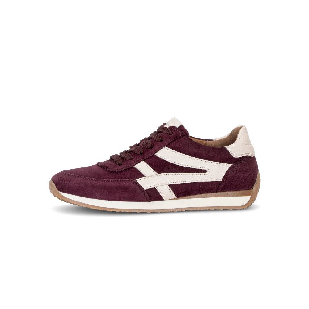 Gabor 6032.01.004 Mulberry/Creme Trainers