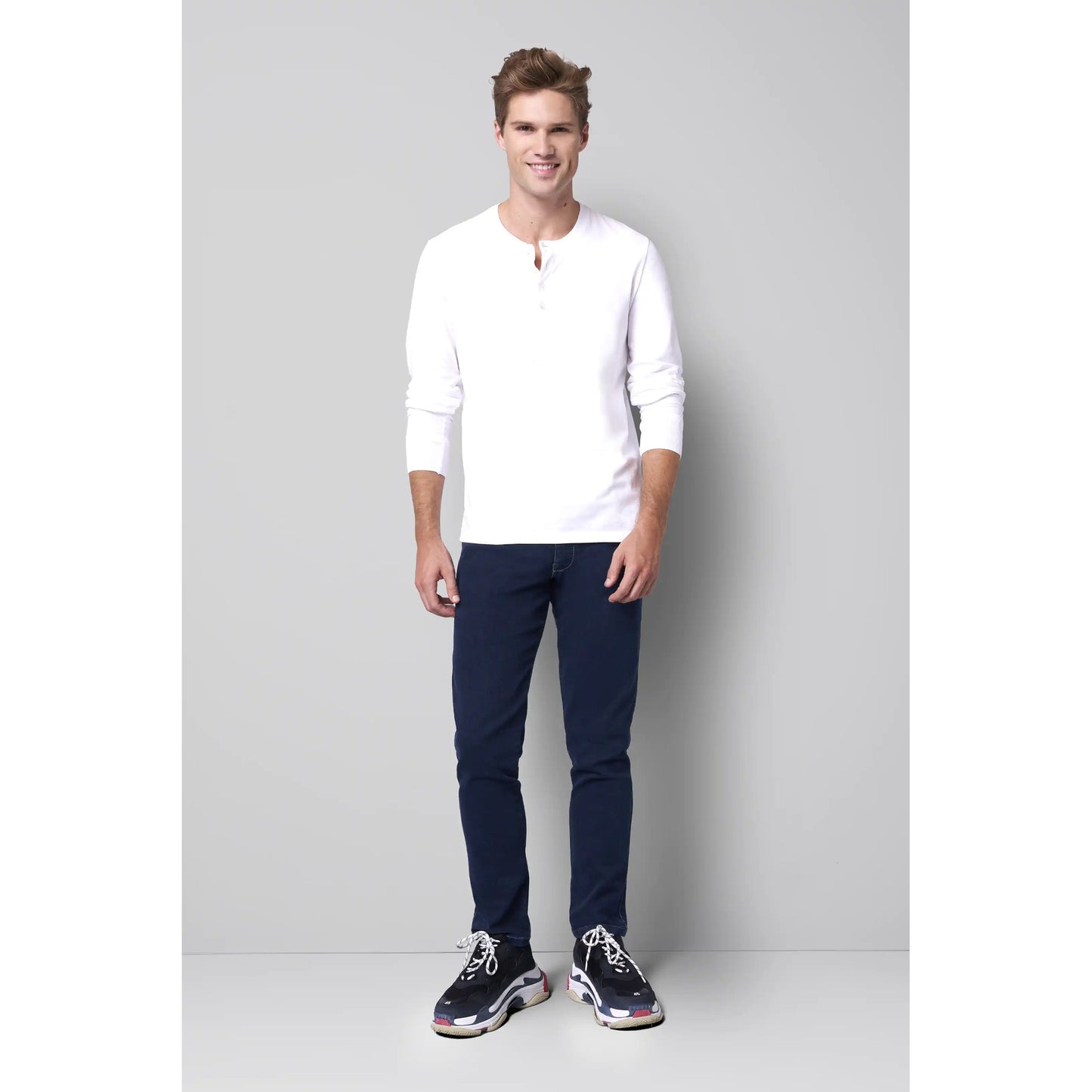 M5 By Meyer 6288 19 Five Blue Chino