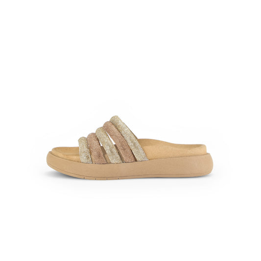 Gabor 63.752.82 Gold Combo Sandals