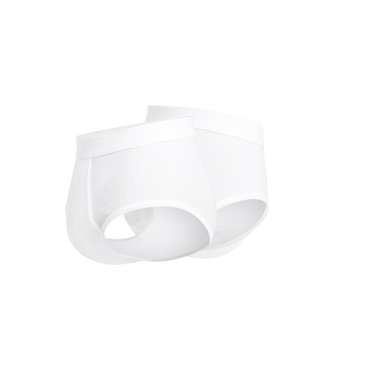 Götzburg 646415 1 White Slip Brief 2 Pack