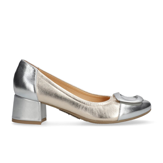 Bioeco By Arka 06631-2646+0583 Silver Gold Dress Shoes