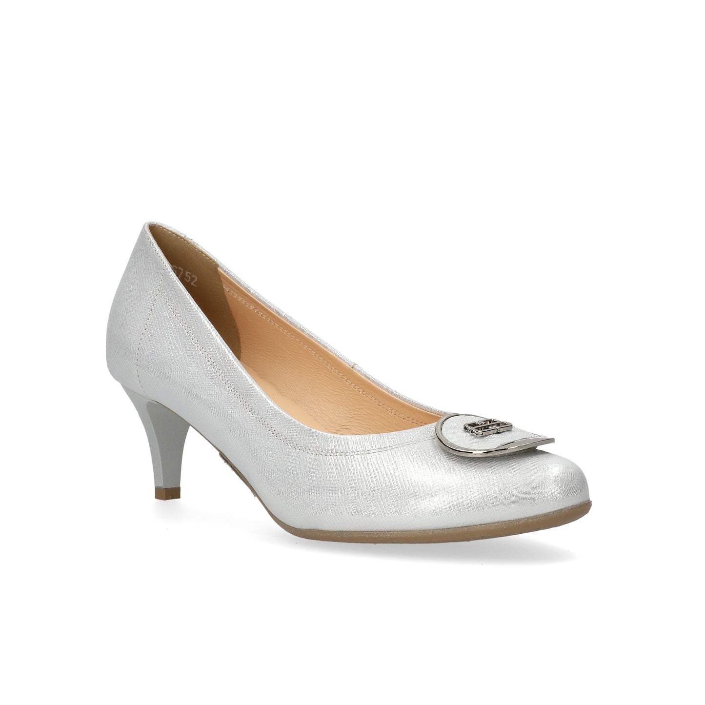 Bioeco By Arka 6862 2103+1661 Silver Shimmer Dress Shoes