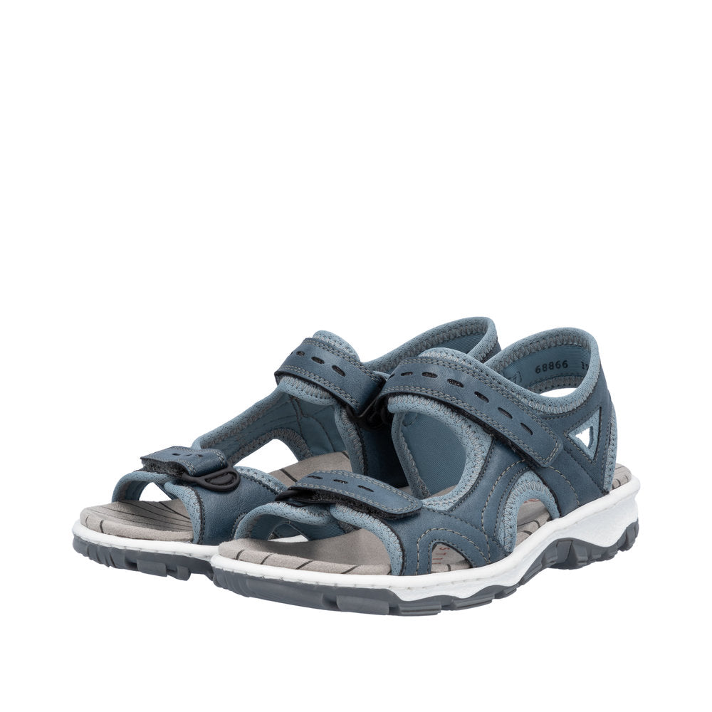 Rieker 68866-12 Royal Sky Blue Sandals