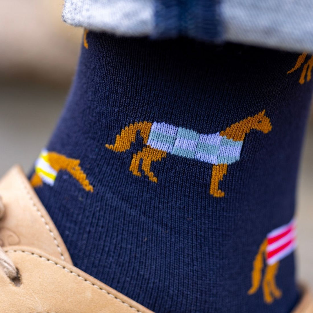 Swole Panda Horse Socks