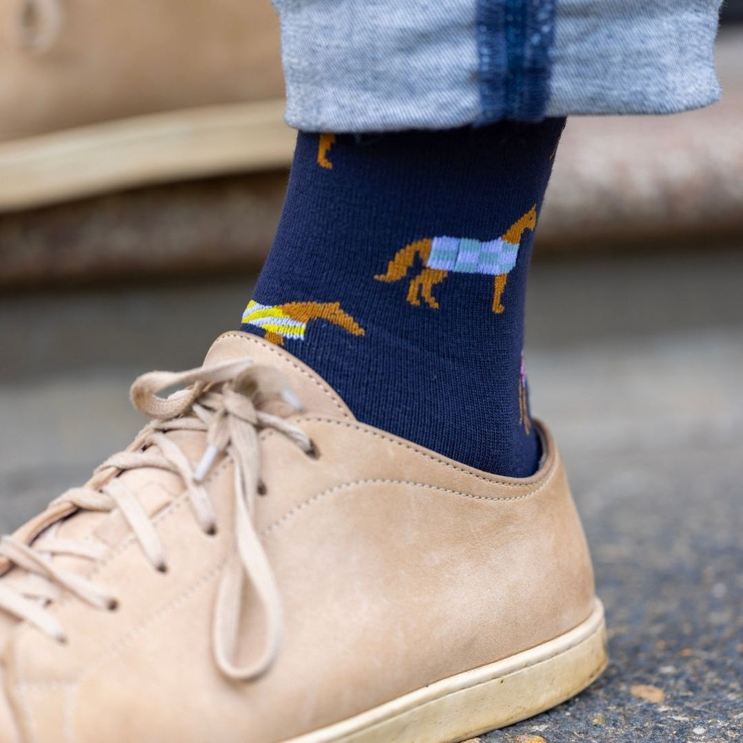 Swole Panda Horse Socks