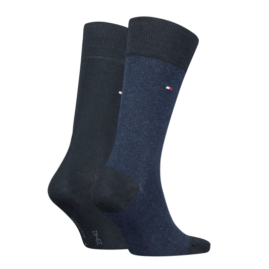 Tommy Hilfiger 701226104 001 Dark Navy 2 Pack Socks