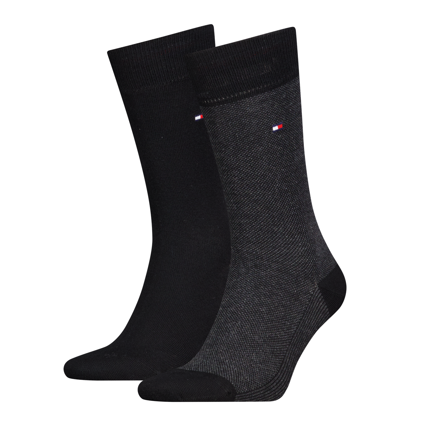 Tommy Hilfiger 701226104 002 Black 2 Pack Socks