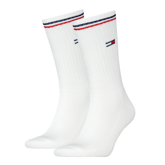Tommy Hilfiger 701228176 001 White 2 Pack Socks