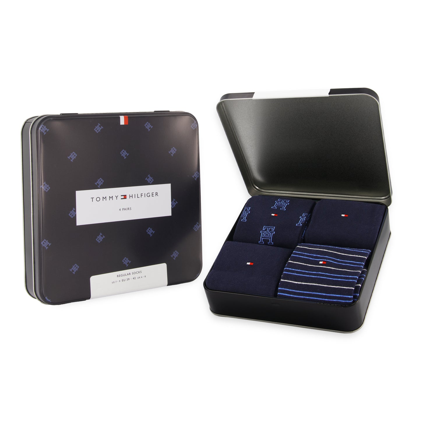 Tommy Hilfiger 701229780 001 Navy 4 Pack Giftbox