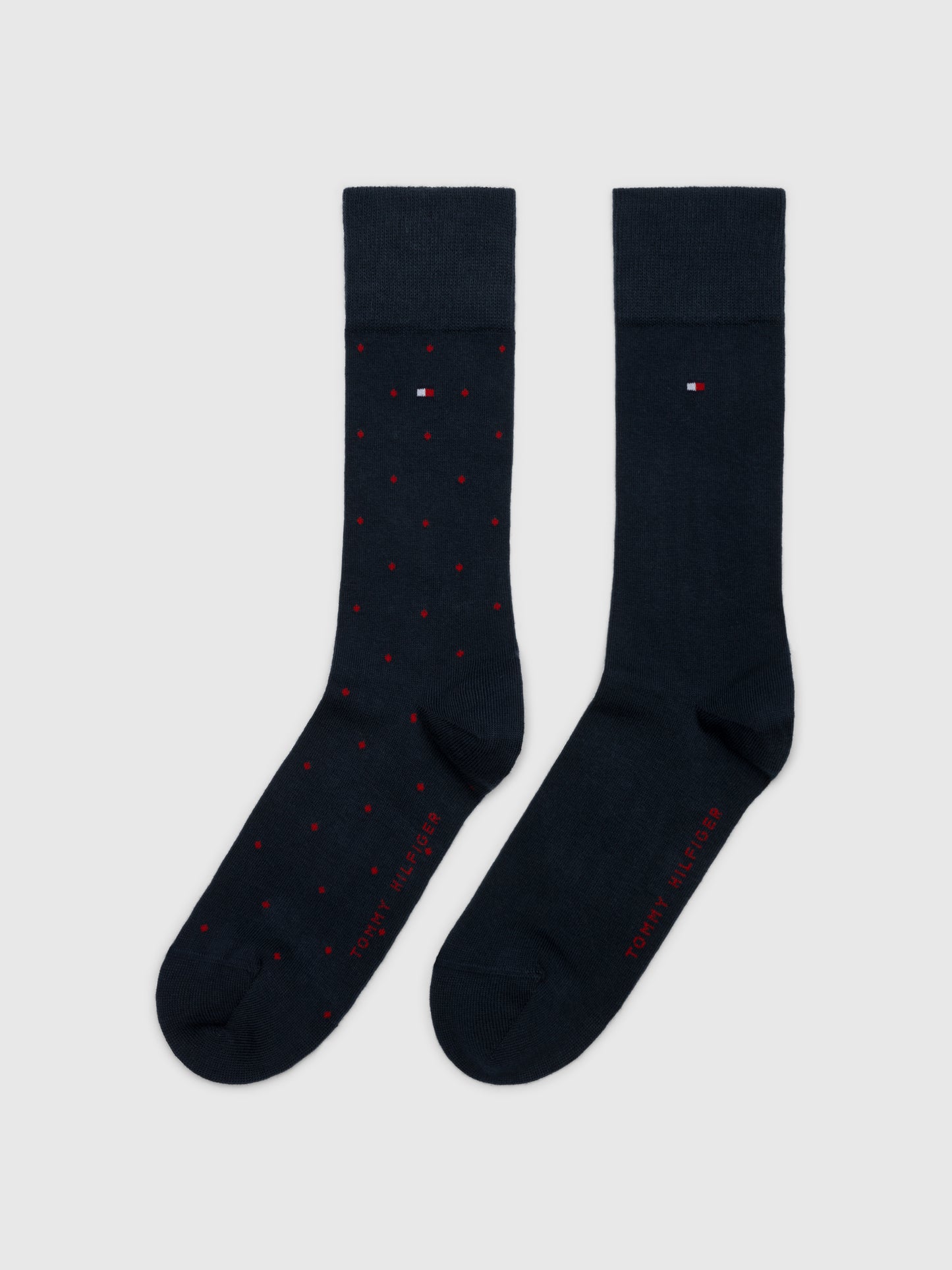 Tommy Hilfiger 701230780 002 Navy 2 Pack Dot Socks