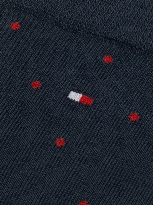 Tommy Hilfiger 701230780 002 Navy 2 Pack Dot Socks