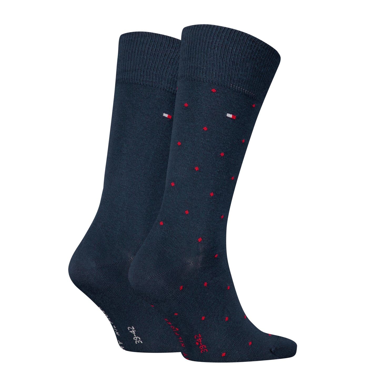 Tommy Hilfiger 701230780 002 Navy 2 Pack Dot Socks